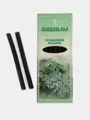 Свечи кадильные, фимиам, монашенки, 11 смх7 мм, 7 шт в упаковке, с подсвечником