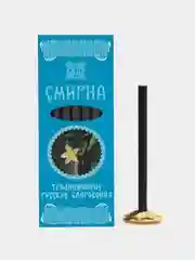 Свечи кадильные, фимиам, монашенки, 11 смх7 мм, 7 шт в упаковке, с подсвечником