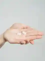 Белый серьги "Мармеладные мишки"