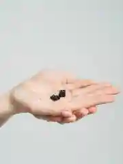 Черный серьги "Мармеладные мишки"