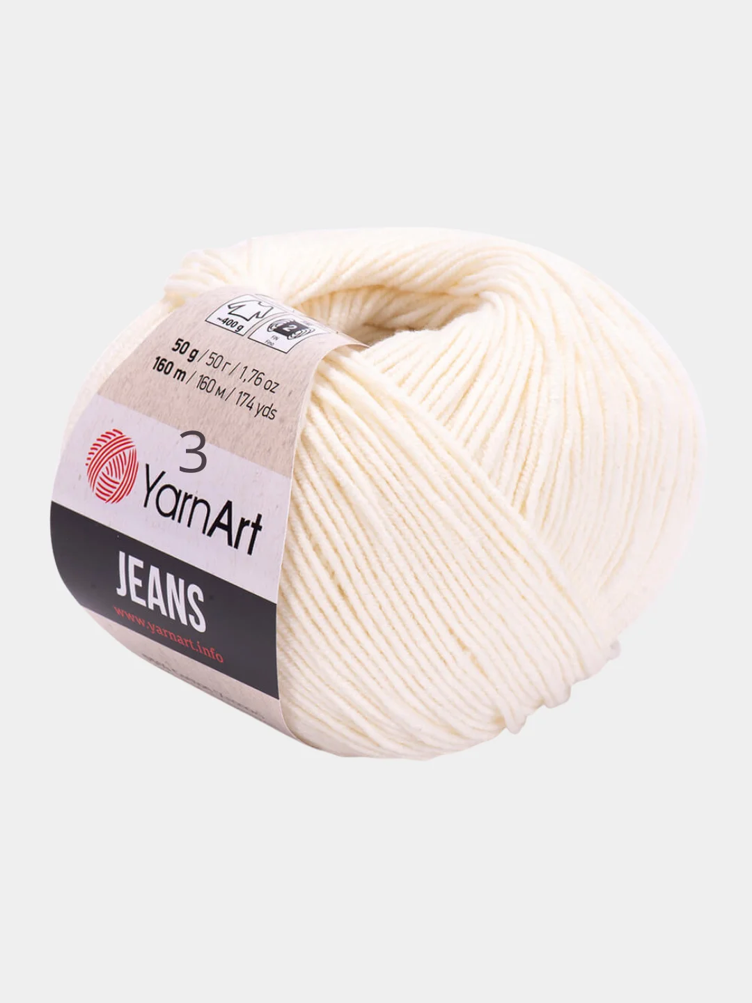 Jeans YarnArt пряжа 2 штуки