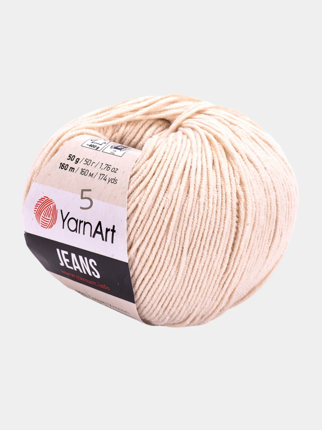 Jeans YarnArt пряжа 2 штуки