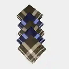 Бежевый носовые платки, мужские, 5 штук