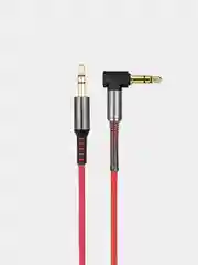 Красный аудиокабель AUX 3.5 mm, 1 м, Hoco UPA02