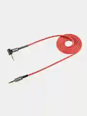 Красный аудиокабель AUX 3.5 mm, 1 м, Hoco UPA02