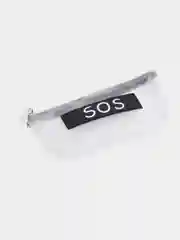 Черный пенал "SOS", "Superman", органайзер для канцтоваров, пенал для канцтоваров, косметичка