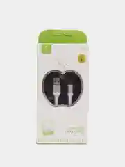 Белый кабель изностойкий SKYDOLPHIN S05 Lightning / Type-C / microUSB