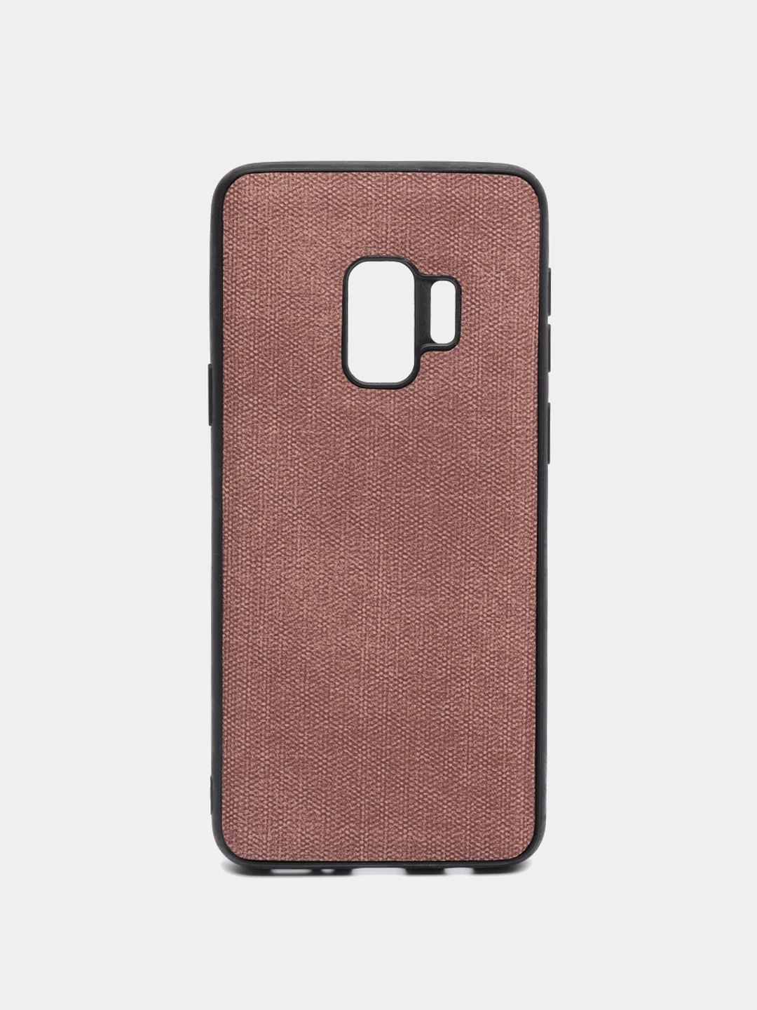 Коричневый чехол Samsung S9 джинсовый