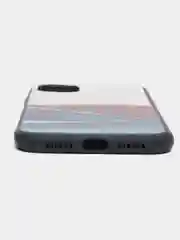 Белый яркий чехол цветные принты картинки iPhone 5S, SE 6 6S 7 8 Plus X XS XR 11 12 Mini Pro Max