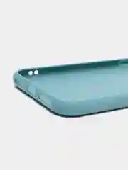 Голубой чехол для Apple iPhone X / XS силиконовый, 14 цветов
