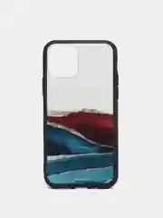 Белый яркий чехол цветные принты картинки iPhone 5S, SE 6 6S 7 8 Plus X XS XR 11 12 Mini Pro Max