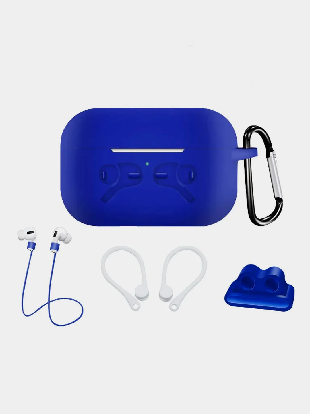 Синий комплект аксессуаров для Apple AirPods Pro