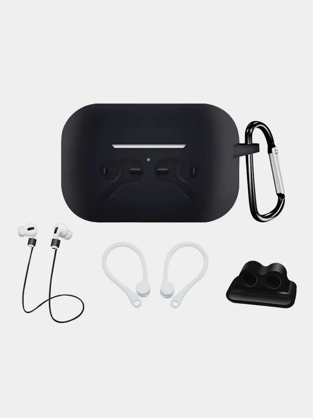 Черный комплект аксессуаров для Apple AirPods Pro