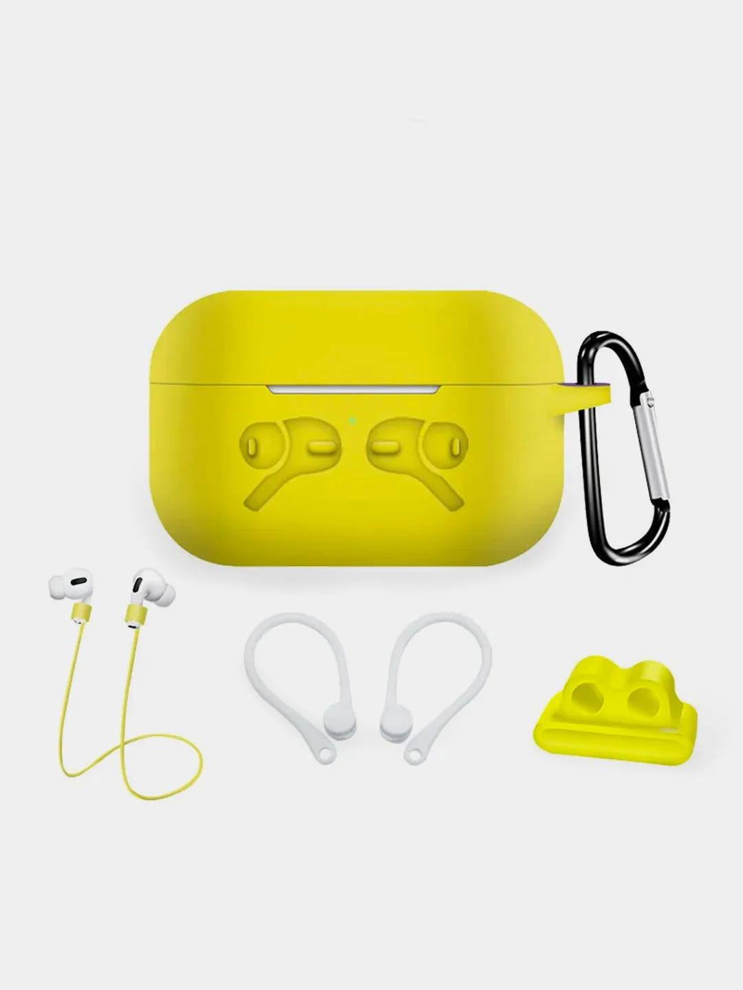 Белый комплект аксессуаров для Apple AirPods Pro