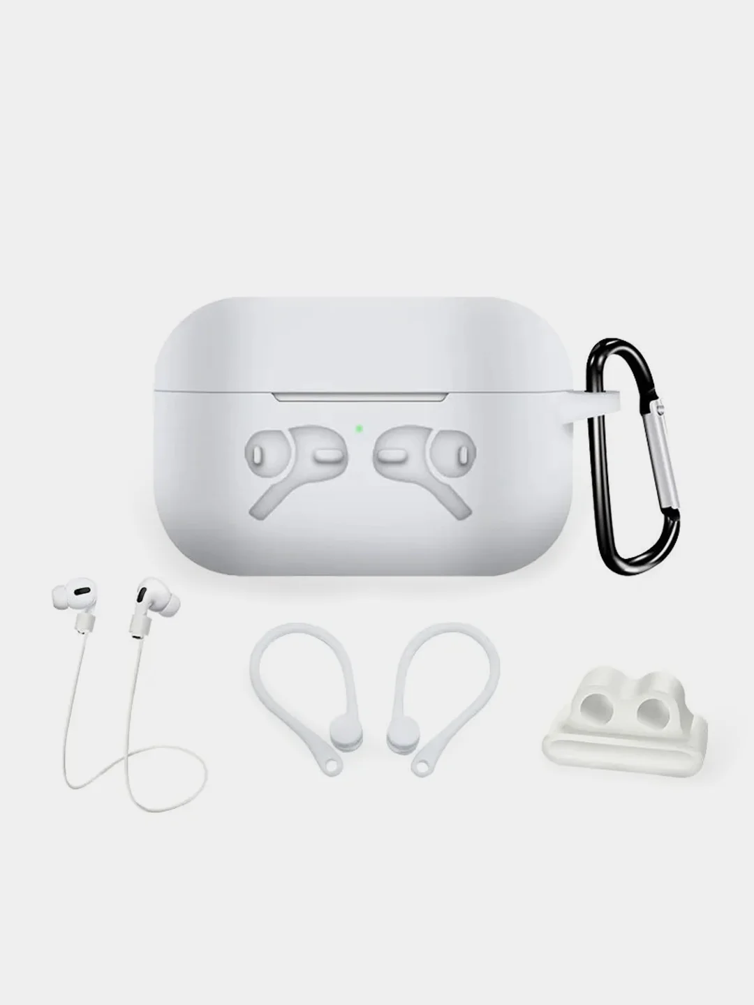 Белый комплект аксессуаров для Apple AirPods Pro