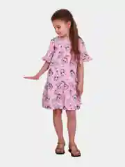 Платье "Зайка" для девочки с коротким рукавом
