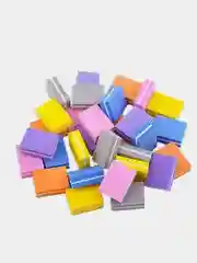 Аметистовый мини-баф для ногтей 3-5 штук
