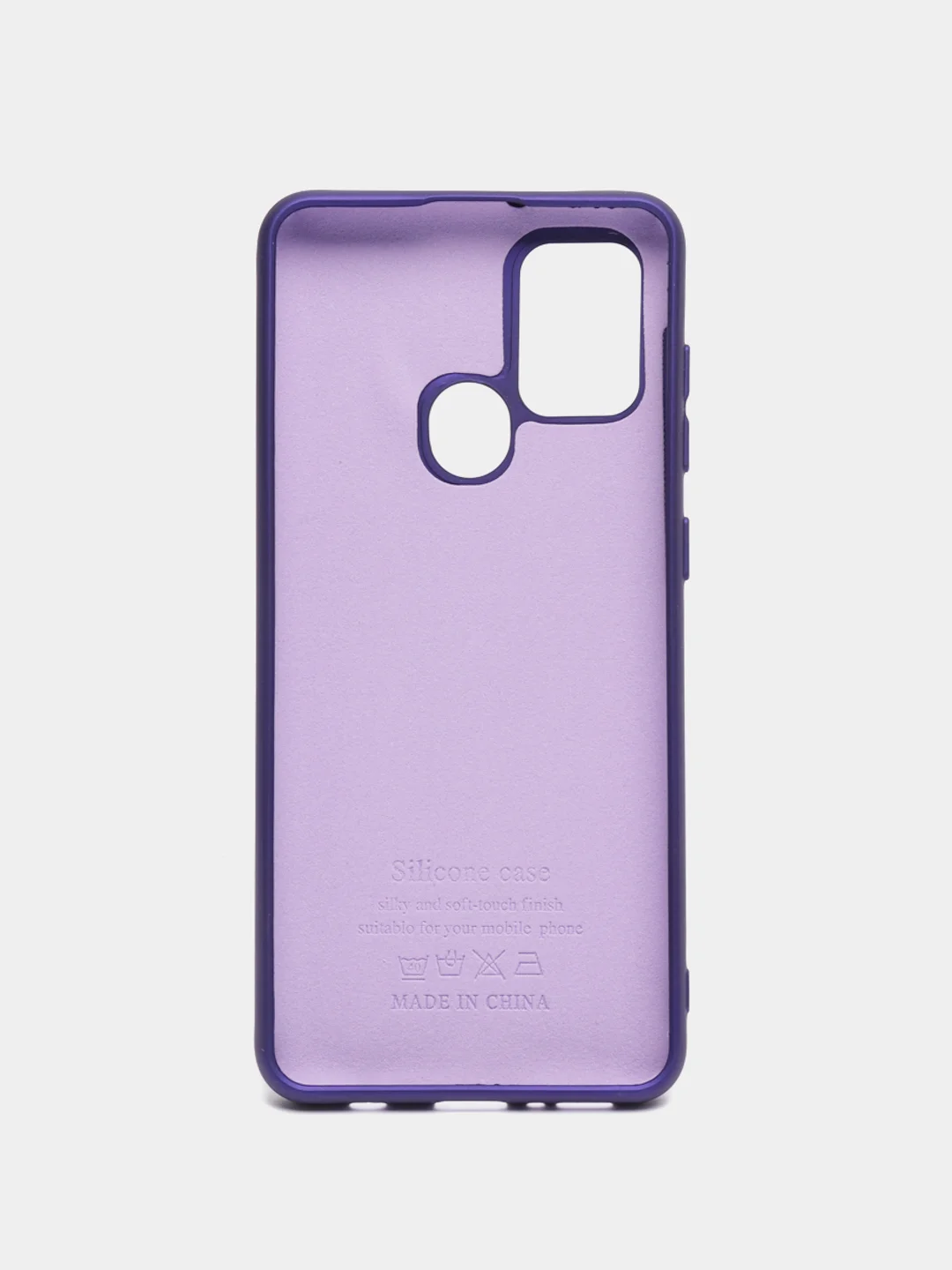 Индиго чехол Siliconе Case для Samsung A21S самсунг A21S