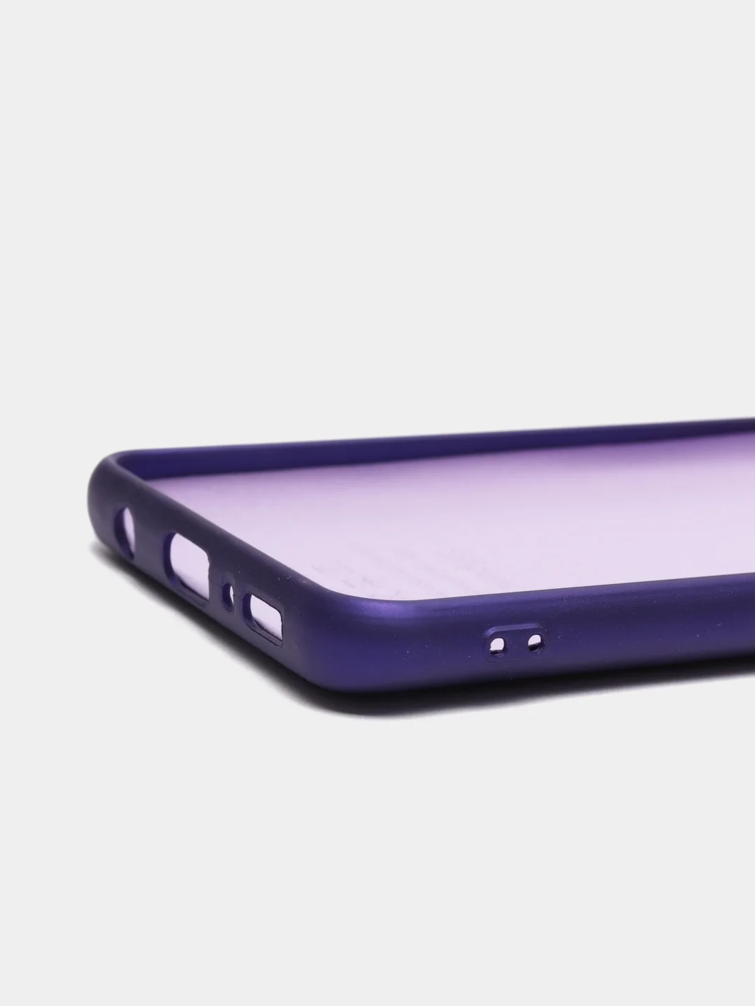 Индиго чехол Siliconе Case для Samsung A21S самсунг A21S