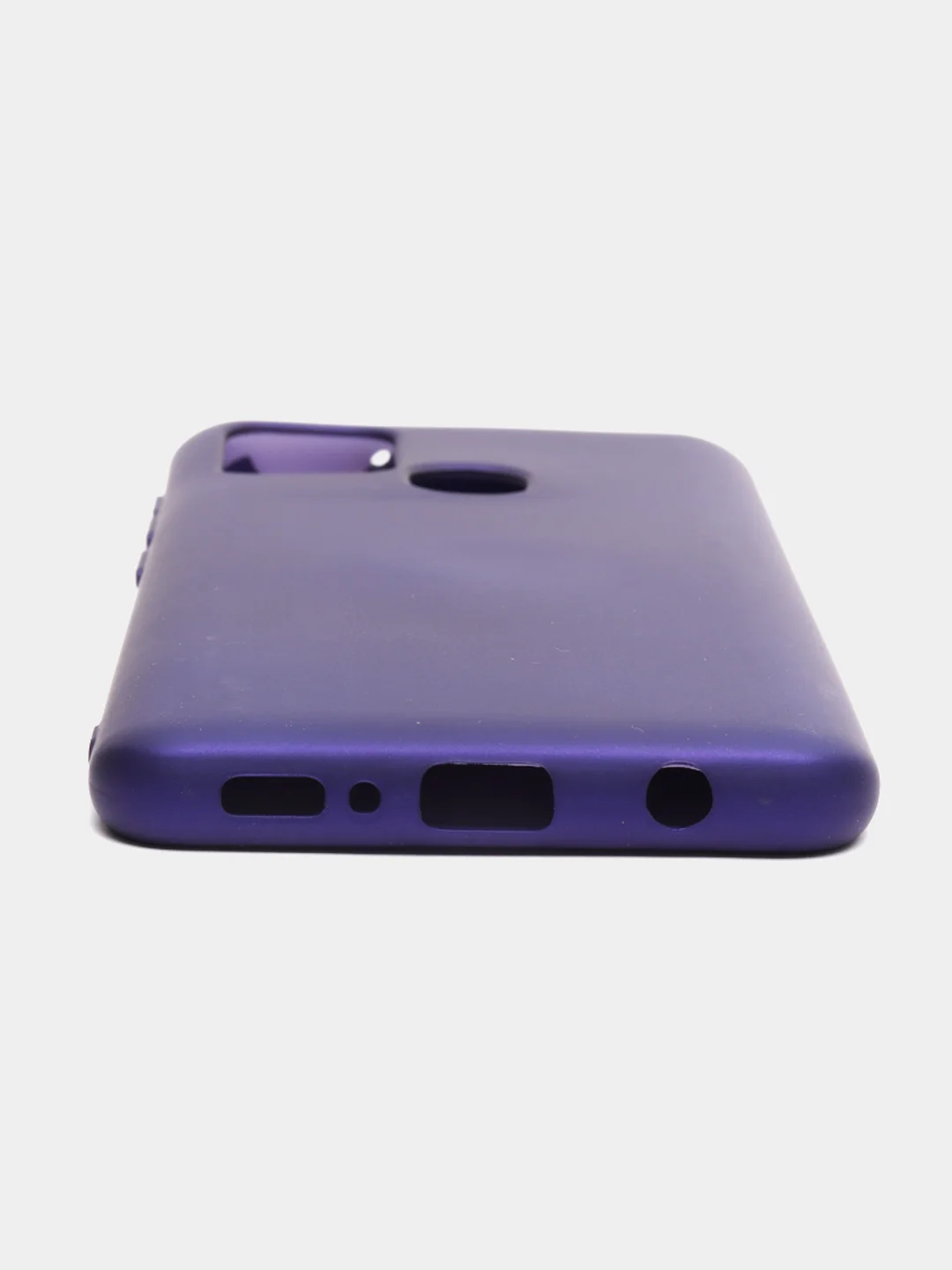 Индиго чехол Siliconе Case для Samsung A21S самсунг A21S