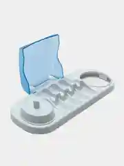 Подставка, держатель для электрических зубных щёток и насадок Oral-B с крышкой