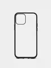 Черный противоударный, прозрачный чехол на iPhone 12 / 12 Pro / 12 Pro max / 12 mini