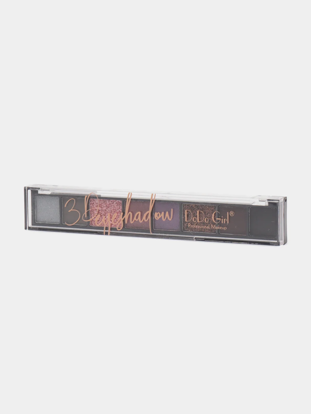 Коралловый матовые тени и глиттер Dodo Girl 3d eyeshadow