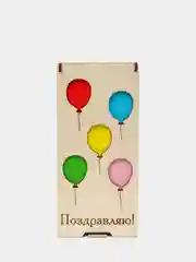 Открытка конверт для денег "Поздравляю"