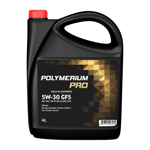 Синтетическое моторное масло Polymerium Pro 5W-30 GF5 SN