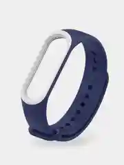 Серый меланж спортивный силиконовый ремешок Xiaomi 3/4/5