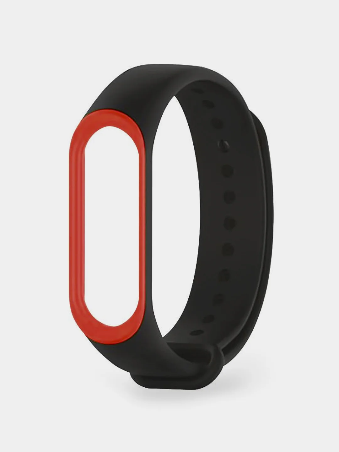 Черный спортивный силиконовый ремешок Xiaomi 3/4/5