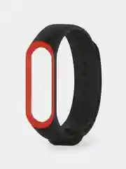 Черный спортивный силиконовый ремешок Xiaomi 3/4/5