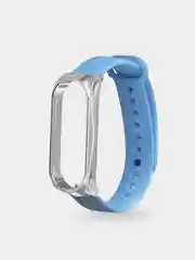 Голубой силиконовый ремешок для фитнес-браслета Xiaomi 3/4