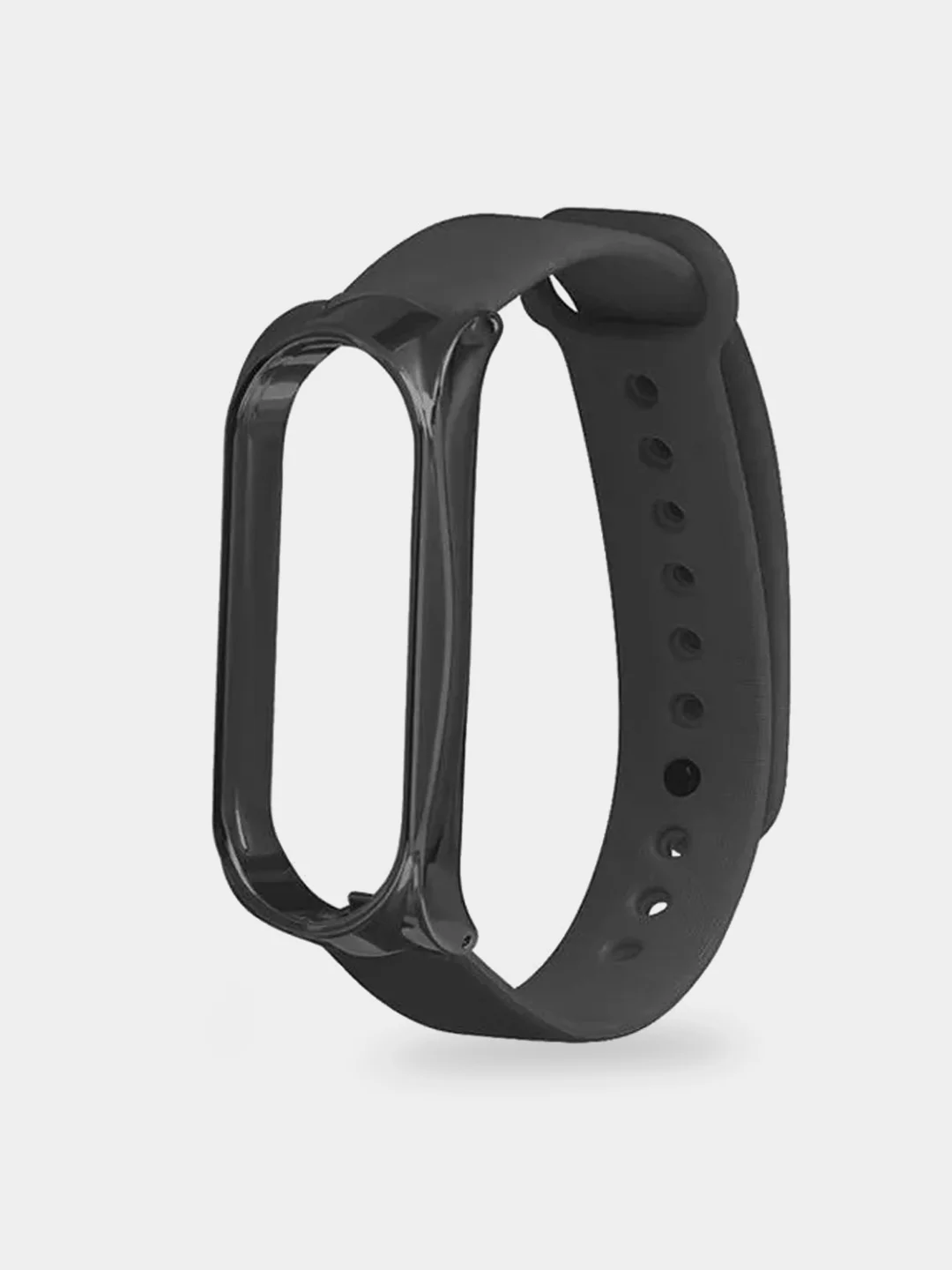 Черный силиконовый ремешок для фитнес-браслета Xiaomi 3/4