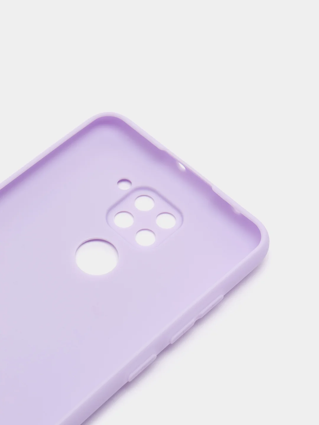 Лавандовый чехол Xiaomi Redmi Note 9 силиконовый