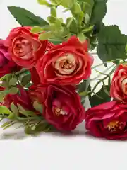 Марсала искусственные цветы пионы, камелии, розы, букет