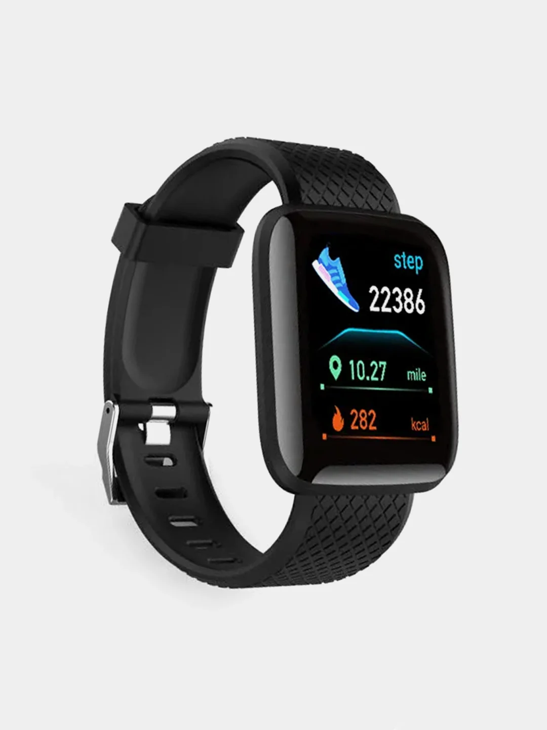 Черный фитнес-браслет Smart Watch
