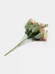 Конфетный искусственные цветы пионы, камелии, розы, букет