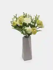 Лайм искусственные цветы пионы, камелии, розы, букет