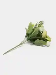 Лайм искусственные цветы пионы, камелии, розы, букет