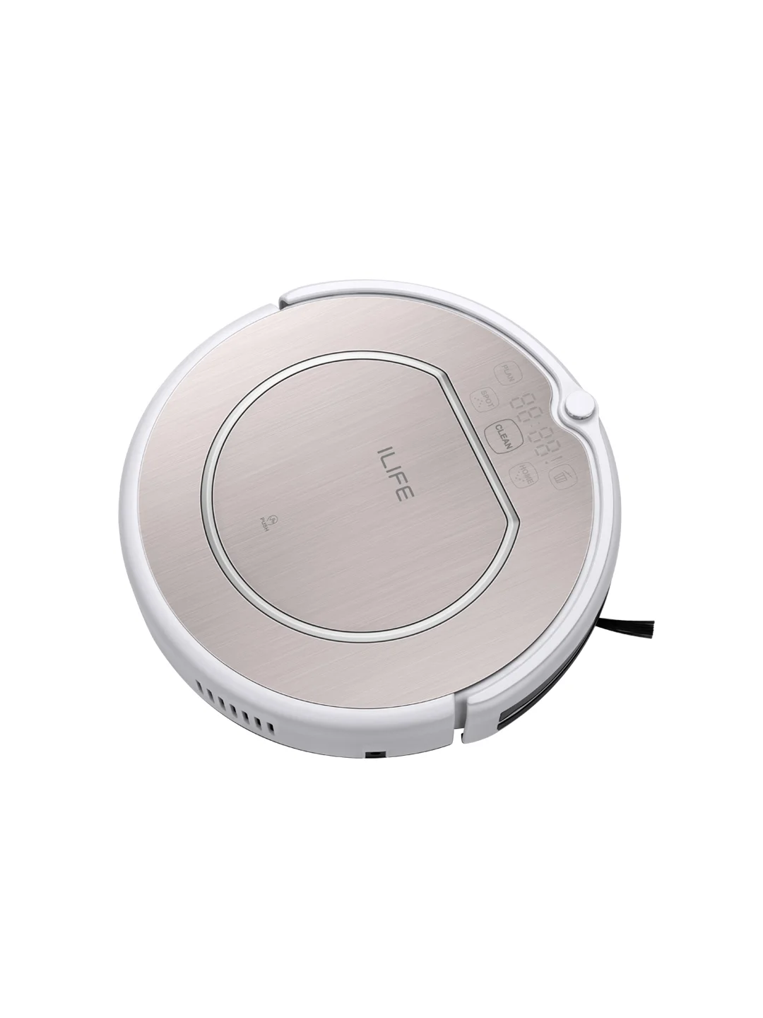 Серый металлик робот-пылесос iLife V55 Pro
