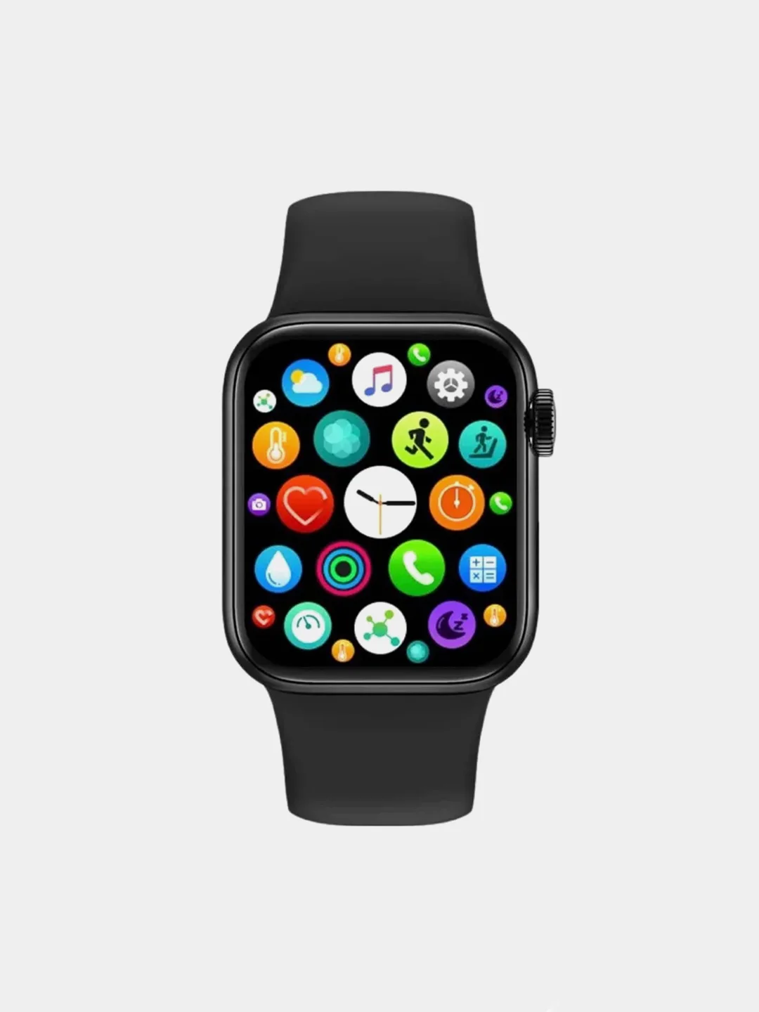 Черный умные смарт часы Smart Watch M 7 45 мм