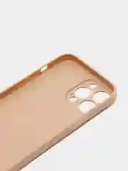 Бежевый чехол Silicone Case для iPhone 12, 12 Pro, Max, 12 mini, 13, 13 Pro, Max с защитой камеры