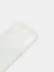 Коричневый чехол для Samsung G991F/S21 силиконовый с рисунком