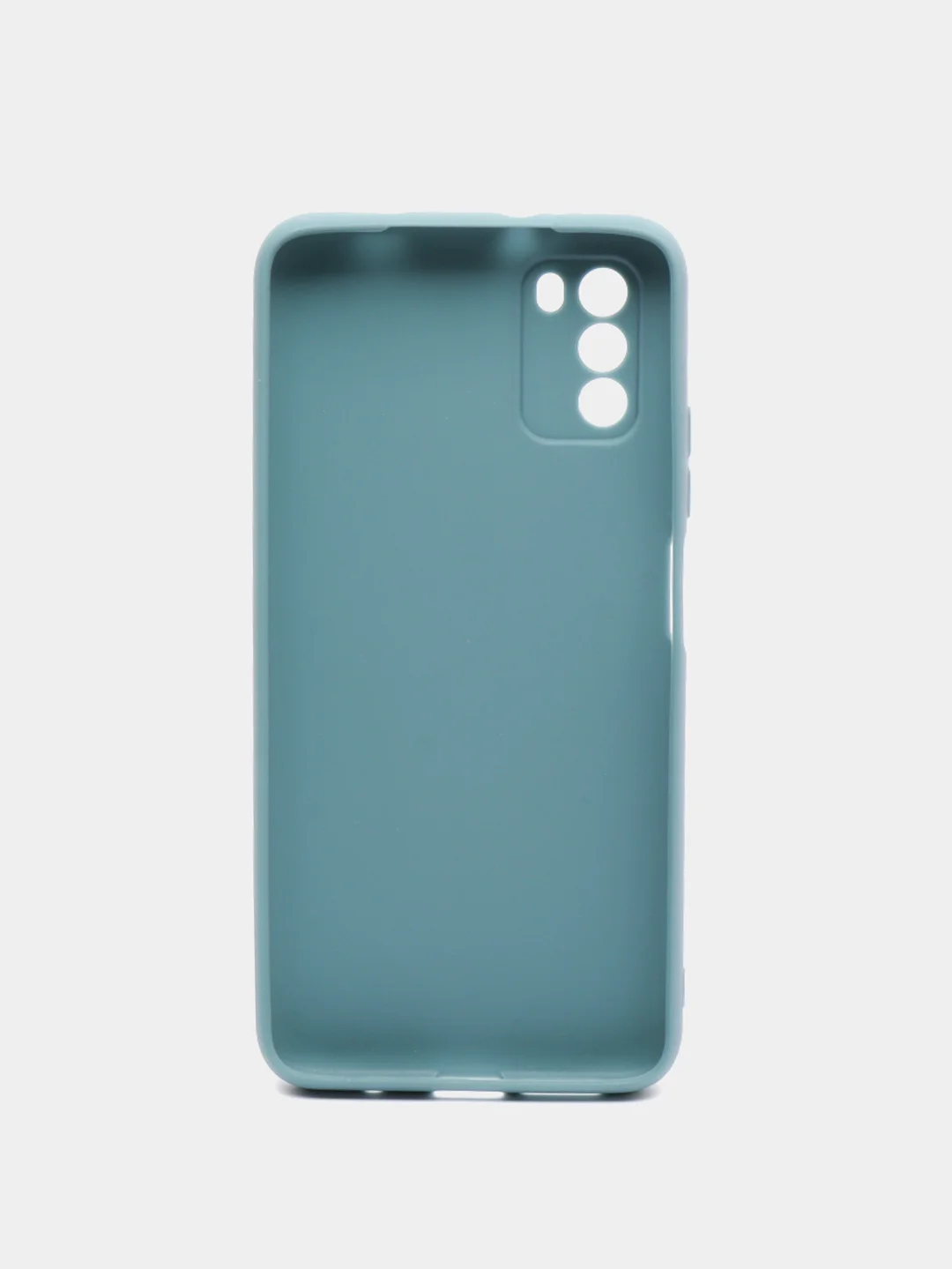 Морской чехол накладка для Xiaomi Poco M3 силиконовый матовый однотонный