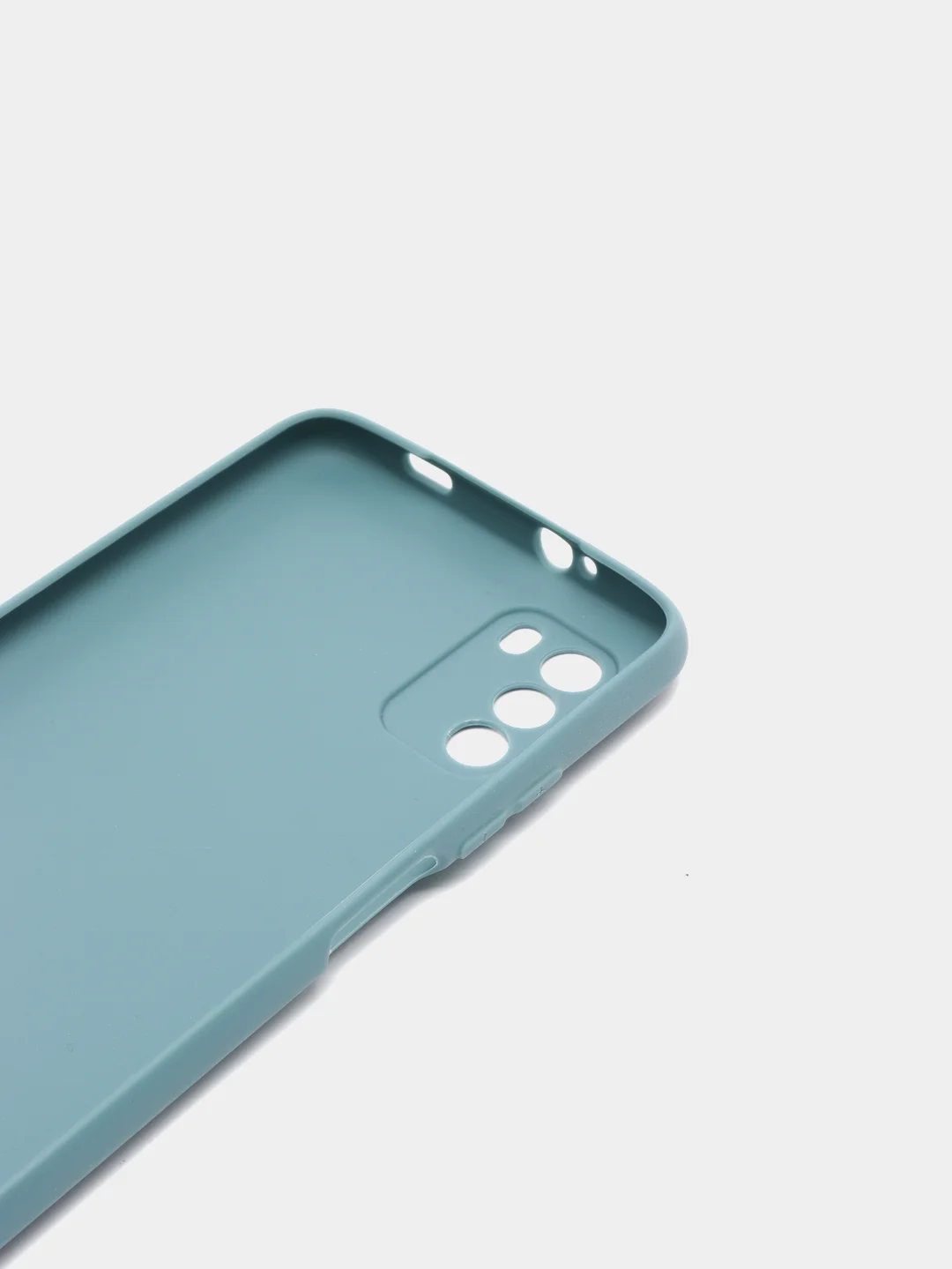 Морской чехол накладка для Xiaomi Poco M3 силиконовый матовый однотонный