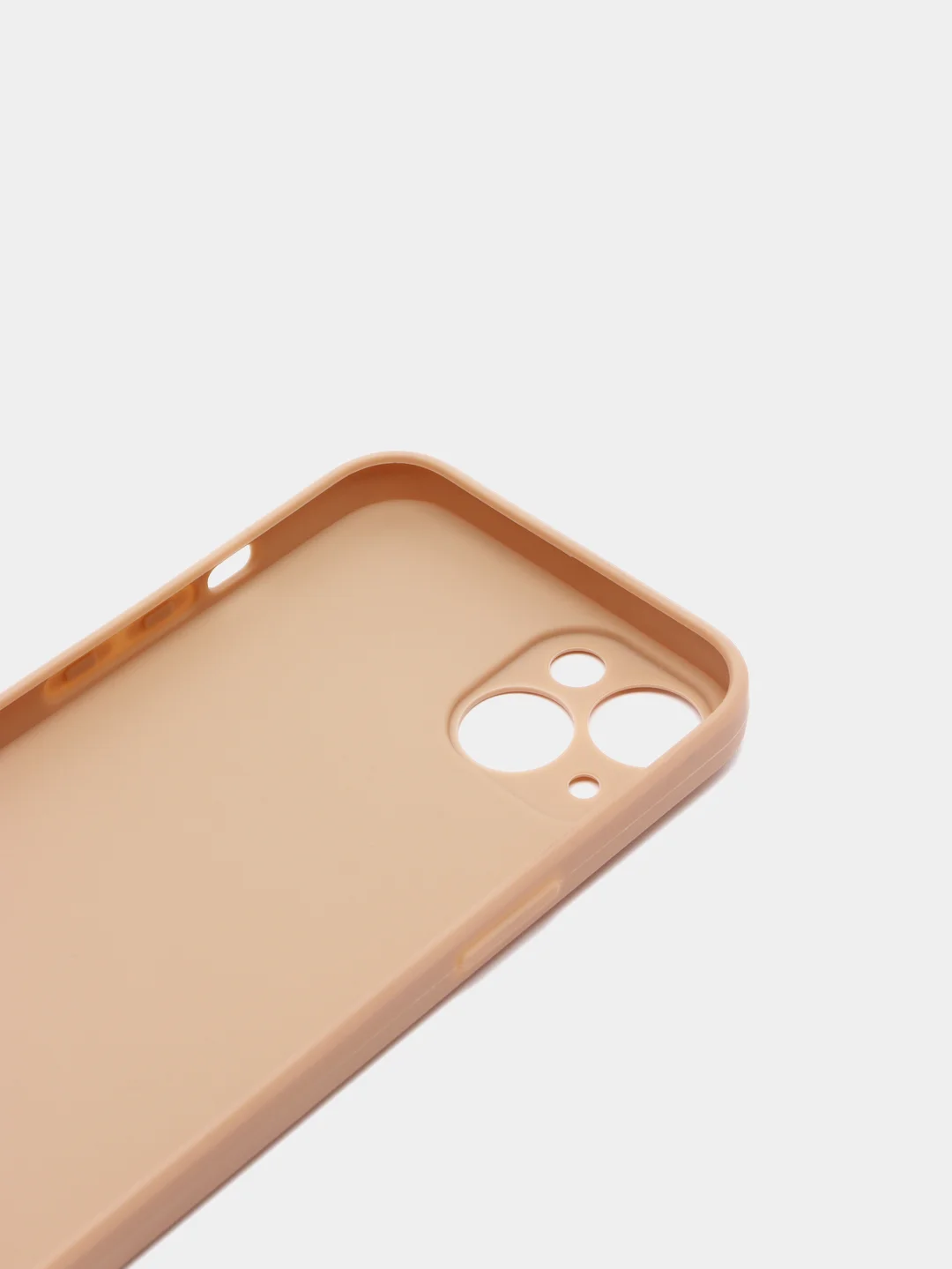 Бежевый чехол Silicone Case для iPhone 12, 12 Pro, Max, 12 mini, 13, 13 Pro, Max с защитой камеры