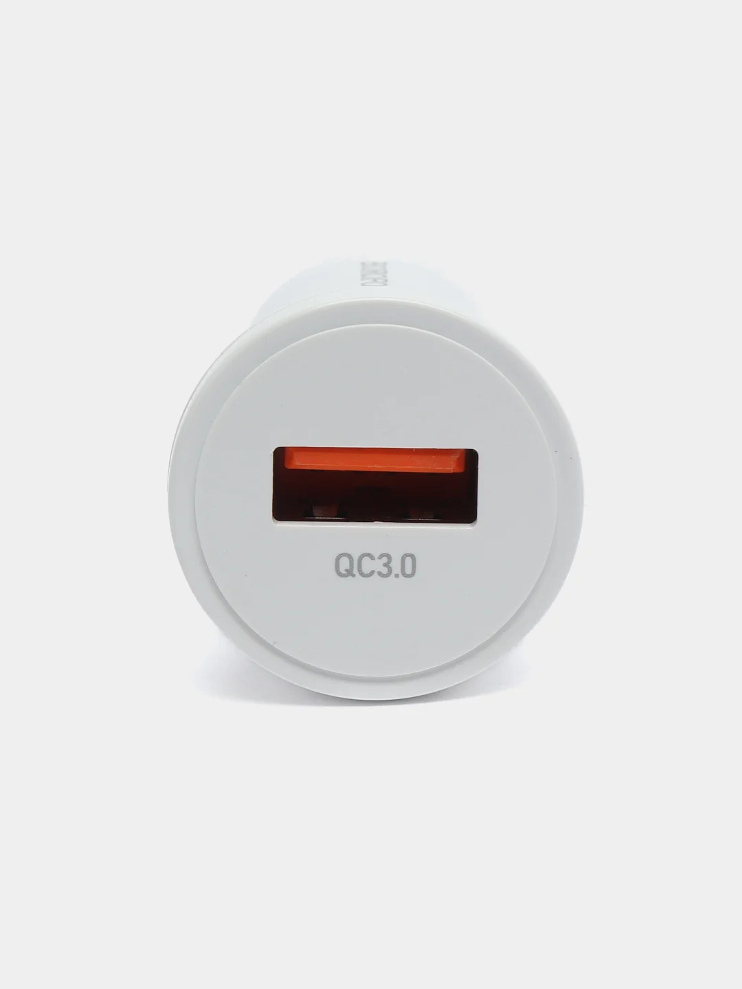Белый автомобильное зарядное устройство USB 2,4A BOROFONE BZ18,BZ18A PD20W Quick Charge 3.0