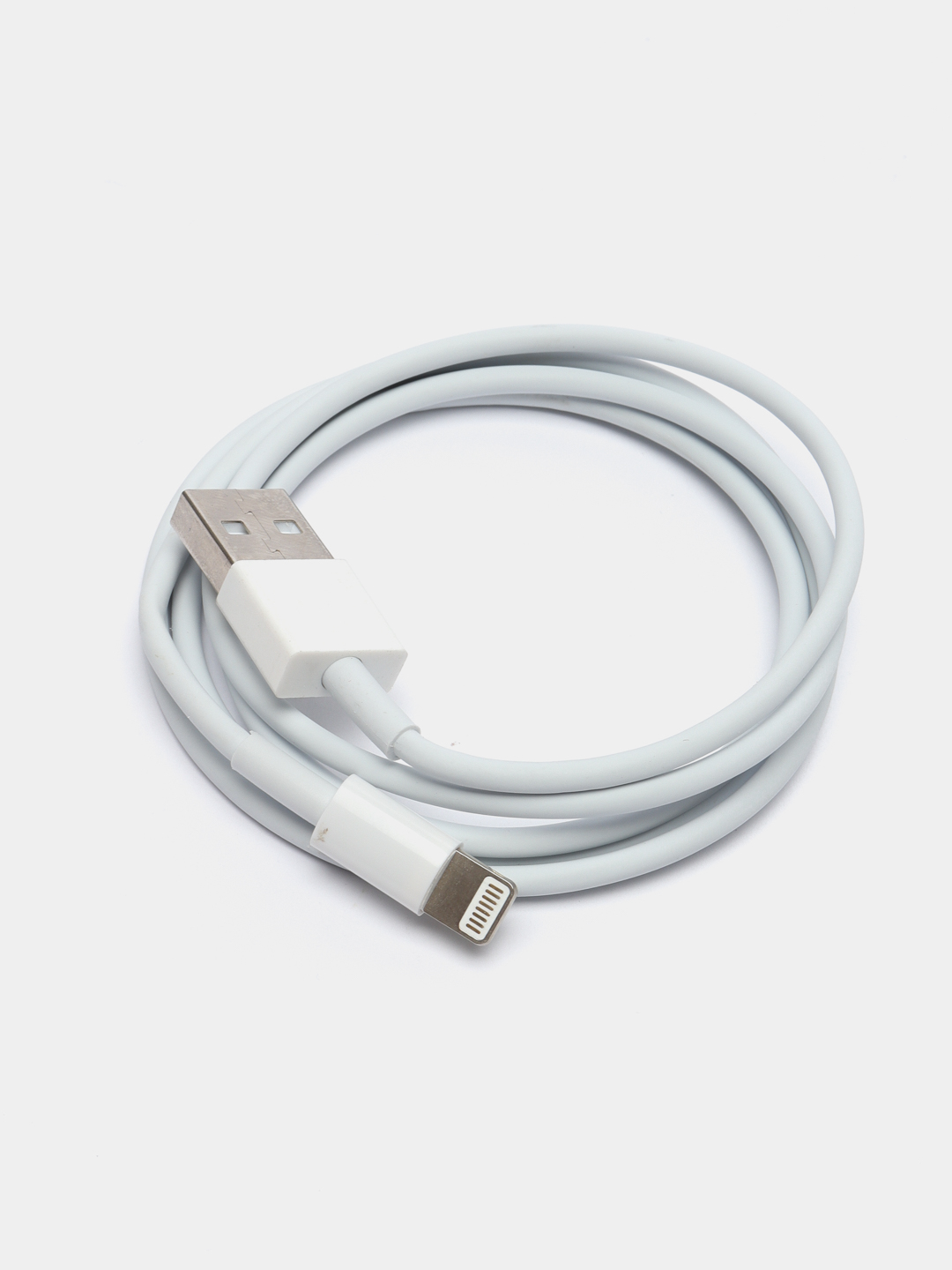 Кабель для зарядки телефона 2,4A micro usb android / Apple Iphone цв. белый  купить по цене 199 ₽ в интернет-магазине KazanExpress