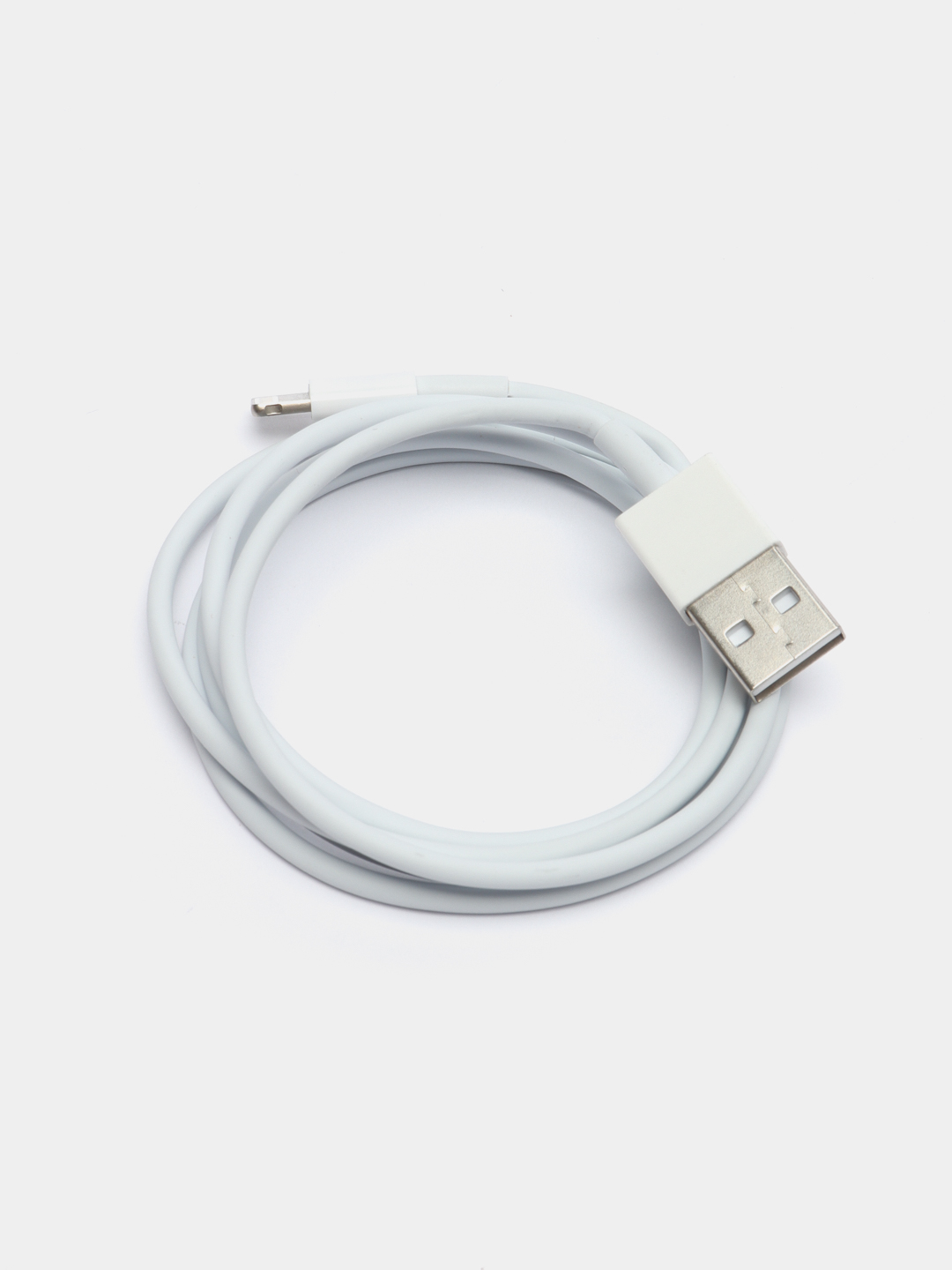 Кабель для зарядки телефона 2,4A micro usb android / Apple Iphone цв. белый  купить по цене 199 ₽ в интернет-магазине KazanExpress